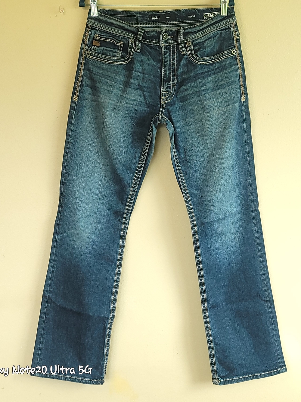 BKE Jake Boot Stretch Jeans 30x32 Easterwood 2 Wash ABP15376